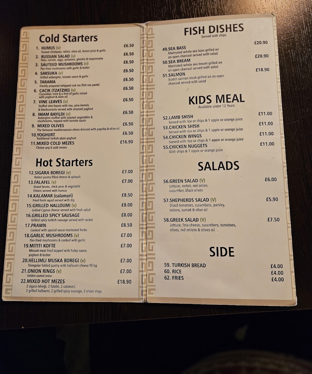Menu - Efe's Bbq photo 1