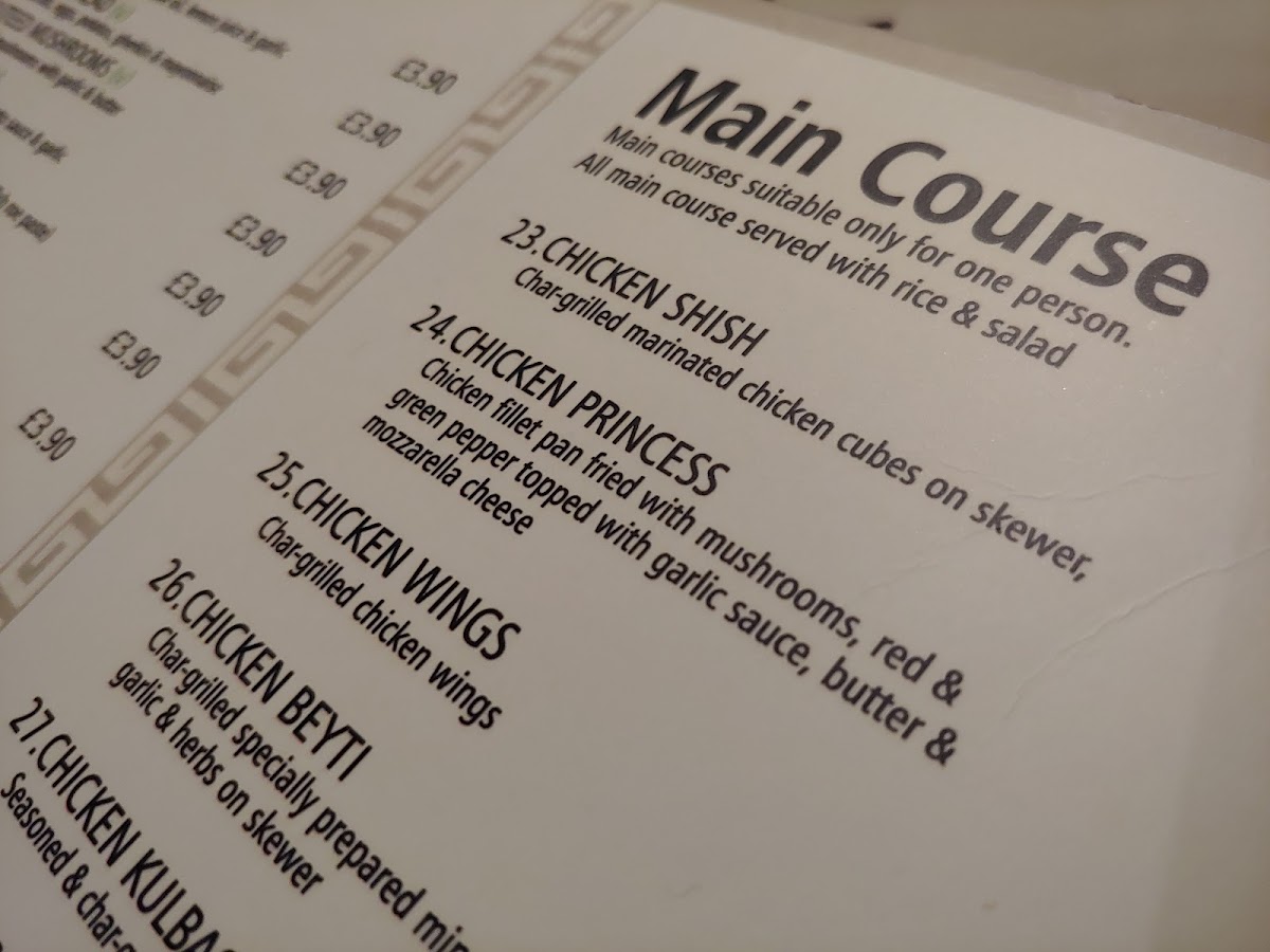Menu - Efe's Bbq photo 5